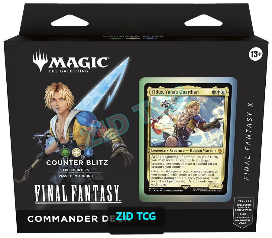 FINAL FANTASY Commander Deck - FINAL FANTASY X Counter Blitz
