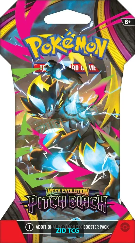 Pitch Black Sleeved Booster Pack